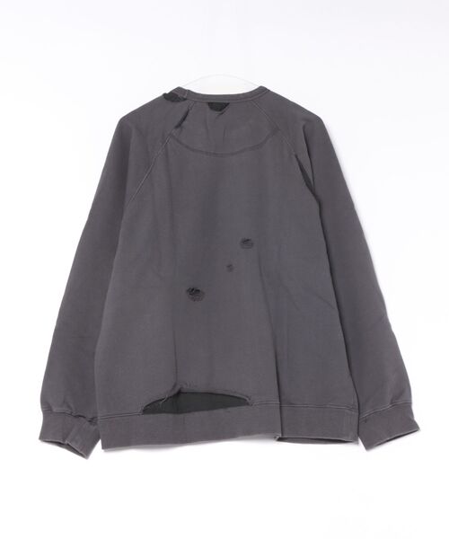 STYLISE（スタイライズ）の「【FACETASM】DAMAGED SWEAT / チャコール [MYK-SW-02]（スウェット・メンズ・グレー・M）」の10枚目の写真