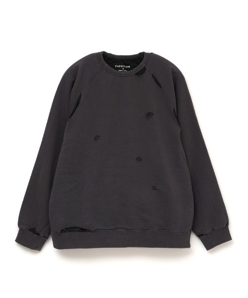 STYLISE（スタイライズ）の「【FACETASM】DAMAGED SWEAT / チャコール [MYK-SW-02]（スウェット・メンズ・グレー・M）」の11枚目の写真