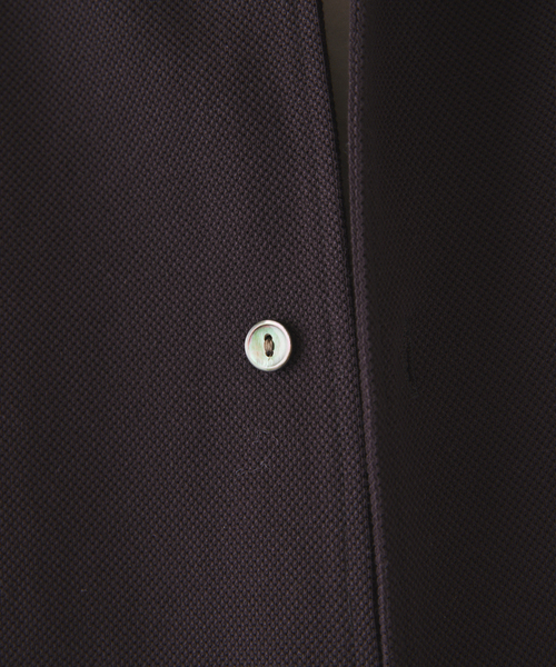 LACOSTE(ラコステ)の「LACOSTE / ラコステ 別注 ピケ 半袖シャツ(シャツ/ブラウス・メンズ・グレー/ブラック/ブラウン・MEDIUM/LARGE)」の8枚目の写真