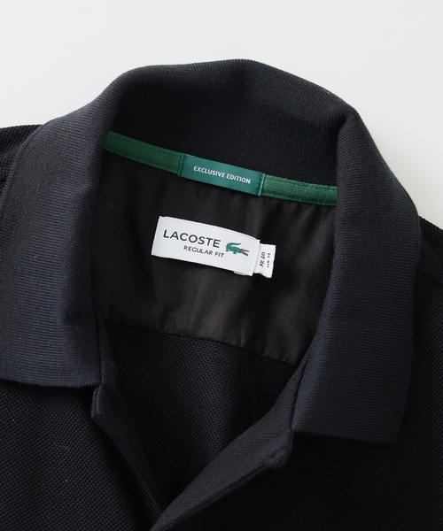 LACOSTE(ラコステ)の「LACOSTE / ラコステ 別注 ピケ 半袖シャツ(シャツ/ブラウス・メンズ・グレー/ブラック/ブラウン・MEDIUM/LARGE)」の11枚目の写真