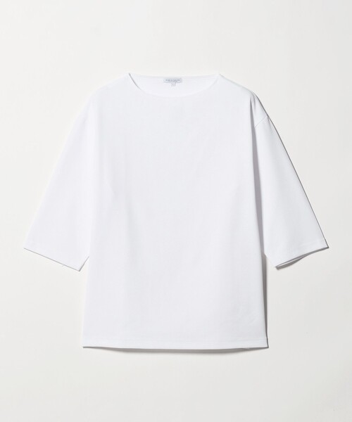 A DAY IN THE LIFE UNITED ARROWS(アデイインザライフユナイテッドアローズ)の「リップル ボートネック 6分袖カットソー<A DAY IN THE LIFE>(Tシャツ/カットソー・メンズ・ネイビー/ホワイト・L/S/M)」の14枚目の写真