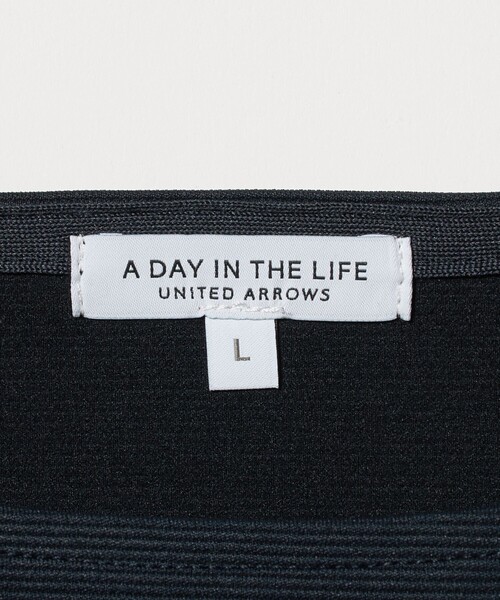 A DAY IN THE LIFE UNITED ARROWS(アデイインザライフユナイテッドアローズ)の「リップル ボートネック 6分袖カットソー<A DAY IN THE LIFE>(Tシャツ/カットソー・メンズ・ネイビー/ホワイト・L/S/M)」の16枚目の写真
