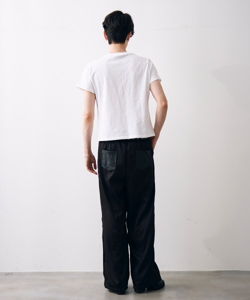 Shoowtime(ショウタイム)の「Synthetic leather switch nylon pants / 合成皮革スイッチナイロンパンツ(その他パンツ・メンズ・ブラック・MEDIUM/LARGE/X-LARGE)」の8枚目の写真