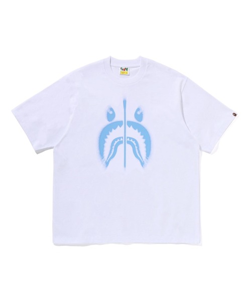 SPRAY SHARK RELAXED FIT TEE（Tシャツ/カットソー）｜A BATHING APE