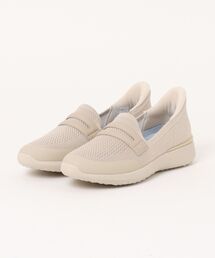 ABC SELECT エービーシーセレクト QS KNIT LOAFER SNK ニットローファー スリッポン W1052 ALMOND