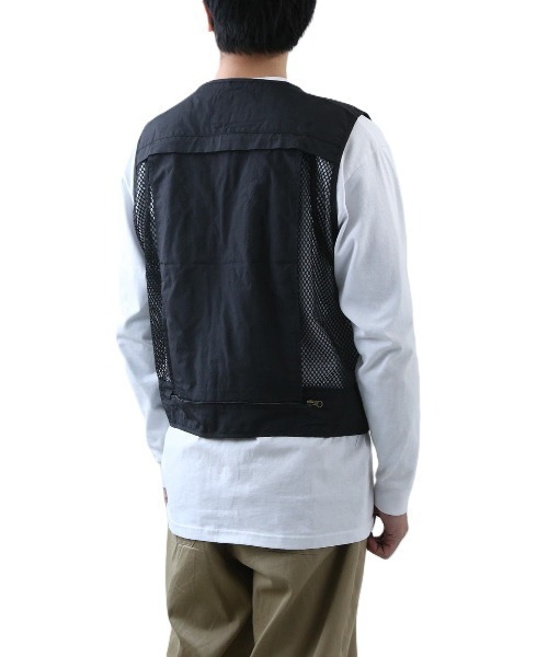 BACKYARD FAMILY（バックヤードファミリー）の「登山 釣りベスト pdvest01（ベスト・メンズ・ブラック/レッド/オレンジ/グリーン/ブルー/グレー/ベージュ・XXL/L/M/XL）」の10枚目の写真