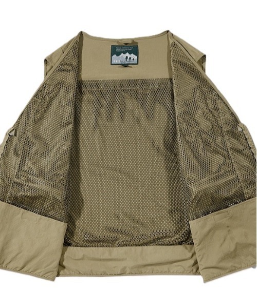 BACKYARD FAMILY（バックヤードファミリー）の「登山 釣りベスト pdvest01（ベスト・メンズ・ブラック/レッド/オレンジ/グリーン/ブルー/グレー/ベージュ・XXL/L/M/XL）」の16枚目の写真
