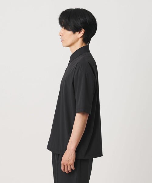 BEAUTY&YOUTH UNITED ARROWS（ビューティーアンドユースユナイテッドアローズ）の「360°MASTER ICE アジャスト ポロシャツ セットアップ対応 接触冷感 ストレッチ 撥水 UVカット（ポロシャツ・メンズ・ダークグレー/ブラック・L/XL/S/M）」の12枚目の写真