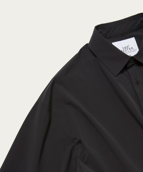 BEAUTY&YOUTH UNITED ARROWS（ビューティーアンドユースユナイテッドアローズ）の「360°MASTER ICE アジャスト ポロシャツ セットアップ対応 接触冷感 ストレッチ 撥水 UVカット（ポロシャツ・メンズ・ダークグレー/ブラック・L/XL/S/M）」の15枚目の写真