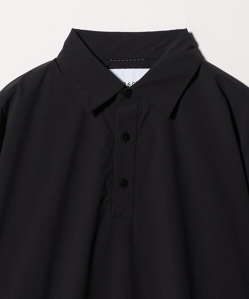 BEAUTY&YOUTH UNITED ARROWS（ビューティーアンドユースユナイテッドアローズ）の「360°MASTER ICE アジャスト ポロシャツ セットアップ対応 接触冷感 ストレッチ 撥水 UVカット（ポロシャツ・メンズ・ダークグレー/ブラック・L/XL/S/M）」の21枚目の写真