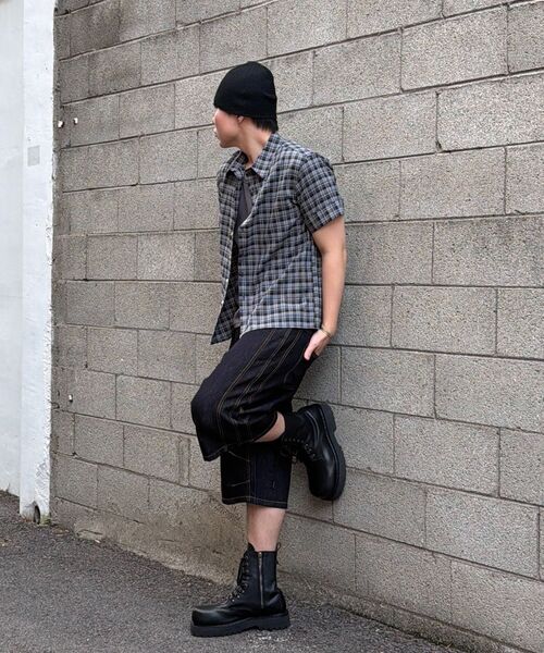 ANOLORCODE(アノローコード)の「デューカーブドハーフデニムパンツ(生地)(その他パンツ・レディース・その他・LARGE/MEDIUM/SMALL)」の5枚目の写真