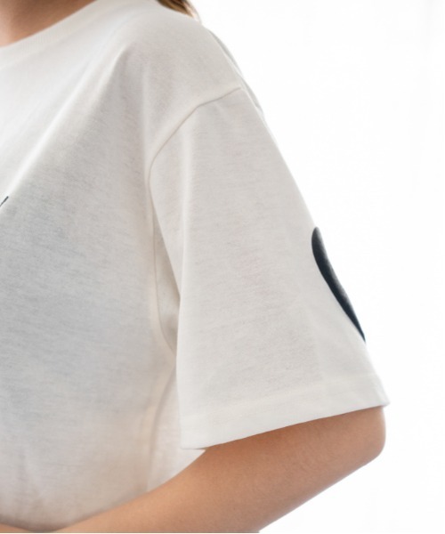 GORGE（ゴージ）の「《発泡バックロゴ×刺繍ロゴ》Ｔシャツ／ストリート／春夏／全3色（Tシャツ/カットソー・レディース・ホワイト/ネイビー/ブラック・F）」の18枚目の写真