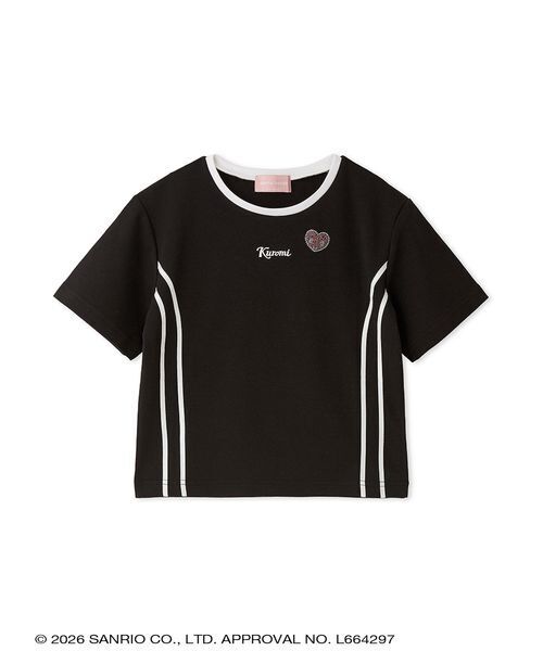 sanrio house(サンリオハウス)の「ビジューモチーフラインミニTシャツ(Tシャツ/カットソー・レディース・その他3/その他2/その他4・F)」の7枚目の写真