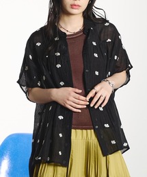 ROSE BUD | EMBROIDERED SHIRT(シャツ/ブラウス)
