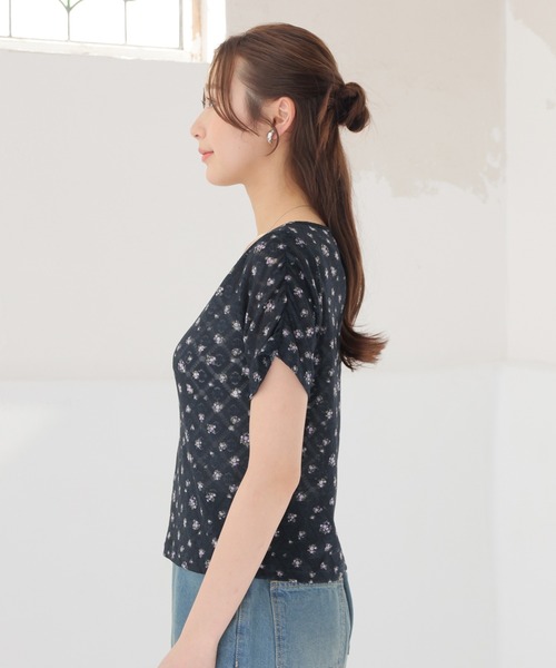 Honeys(ハニーズ)の「総レーストップス(Tシャツ/カットソー・レディース・ホワイト系その他2/ブラウン系その他2/ネイビー系1・L/M/S)」の21枚目の写真