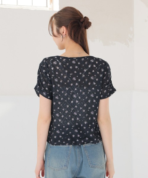 Honeys(ハニーズ)の「総レーストップス(Tシャツ/カットソー・レディース・ホワイト系その他2/ブラウン系その他2/ネイビー系1・L/M/S)」の22枚目の写真