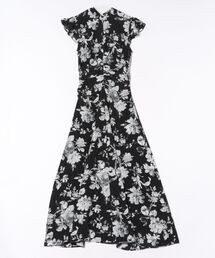 ALLSAINTS | LOLITA SHORT SLEEVE FLORAL MIDI DRESS | LOLITA 半袖 フローラル ミディ ドレス・ワンピース(ワンピース)