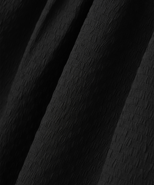 MILLO WOMEN（ミロウーマン）の「テクスチャーパフブラウス[ブラック]（シャツ/ブラウス・レディース・その他・SMALL/MEDIUM）」の8枚目の写真