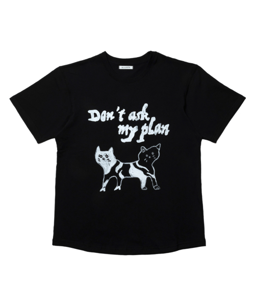 DAMP(ドントアスクマイプラン)の「マジックキャッツ Tシャツ ホワイト(Tシャツ/カットソー・レディース・ホワイト・SMALL/MEDIUM/LARGE/X-LARGE/XX-LARGE)」の2枚目の写真