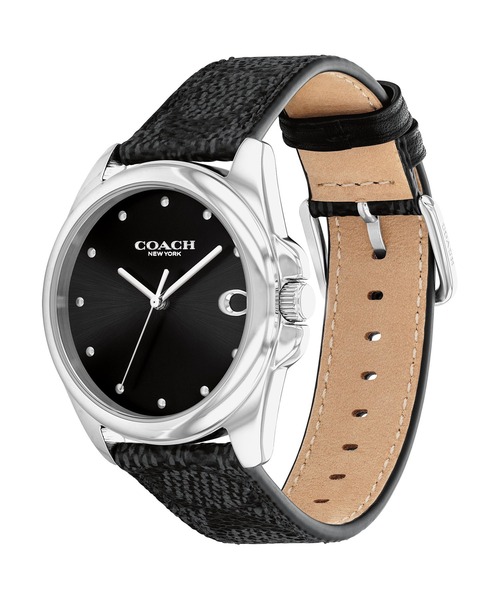 COACH(コーチ)の「【COACH】コーチ GREYSON レディース ウォッチ(アナログ腕時計・レディース・ブラック/ベージュ/ブラウン・FREE)」の10枚目の写真