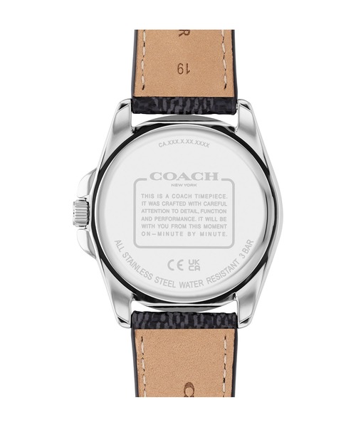 COACH(コーチ)の「【COACH】コーチ GREYSON レディース ウォッチ(アナログ腕時計・レディース・ブラック/ベージュ/ブラウン・FREE)」の11枚目の写真