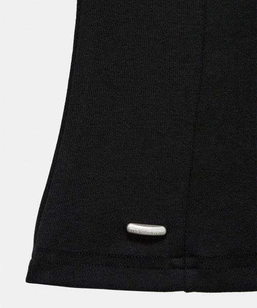 ETRE AU SOMMET（エトレオソメ）の「Shirring Eyelet Bolero Top (Black)（Tシャツ/カットソー・レディース・ブラック・FREE）」の9枚目の写真