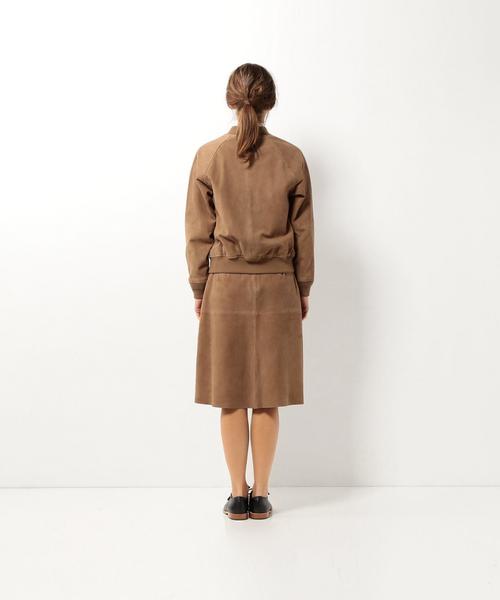 Steven Alan（スティーブンアラン）の「＜Steven Alan＞GOAT SUEDE BLOUSON/ﾌﾞﾙｿﾞﾝ ◆（ブルゾン・レディース・ベージュ・SMALL/MEDIUM）」の10枚目の写真
