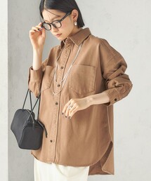 〈洗濯機可能〉ガーメントダイ オーバー シャツ