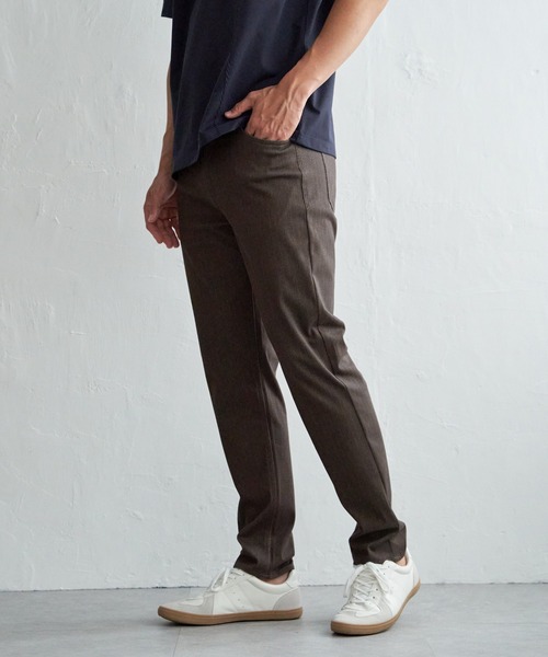 ikka(イッカ)の「GOKU楽パンツ EASY STRETCH チェック5ポケット(その他パンツ・メンズ・ネイビー/グレー/チャコール/ブラウン・XL/L/M/S)」の1枚目の写真