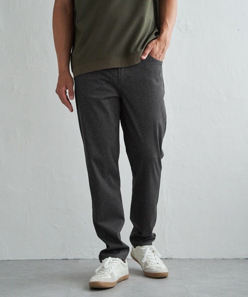 ikka(イッカ)の「GOKU楽パンツ EASY STRETCH チェック5ポケット(その他パンツ・メンズ・ネイビー/グレー/チャコール/ブラウン・XL/L/M/S)」の9枚目の写真