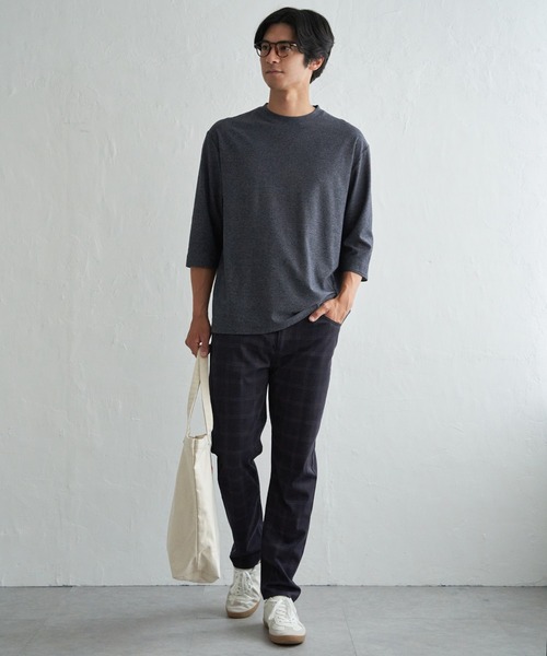 ikka(イッカ)の「GOKU楽パンツ EASY STRETCH チェック5ポケット(その他パンツ・メンズ・ネイビー/グレー/チャコール/ブラウン・XL/L/M/S)」の18枚目の写真