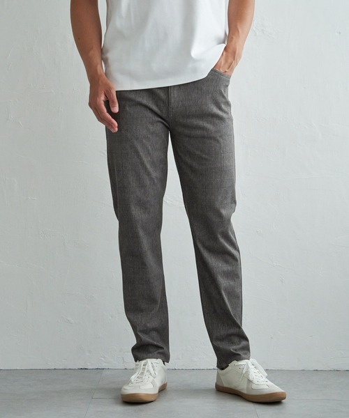 ikka(イッカ)の「GOKU楽パンツ EASY STRETCH チェック5ポケット(その他パンツ・メンズ・ネイビー/グレー/チャコール/ブラウン・XL/L/M/S)」の6枚目の写真