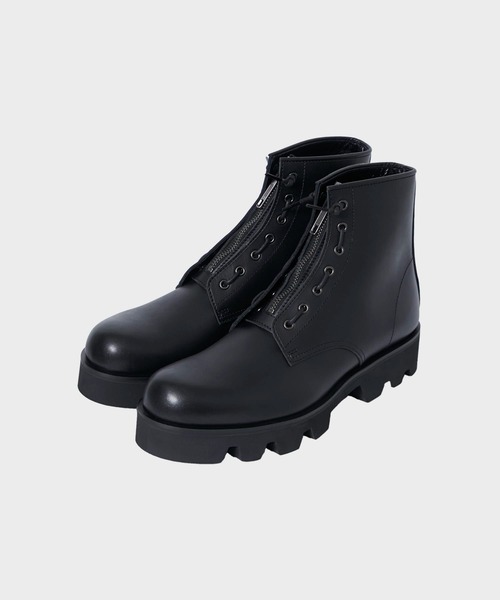 PADRONE(パドローネ)の「【PADRONE】3way FIRE MAN BOOTS with Chunky Sole(ブーツ・メンズ・ブラック・40/41/42)」の2枚目の写真