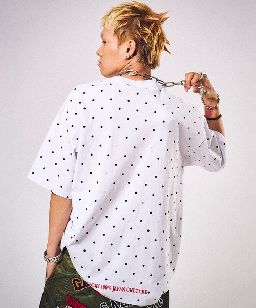 GALFY（ガルフィー）の「【GALFY/ガルフィー】集合体恐怖症 Ｔee（Tシャツ/カットソー・メンズ・ネイビー/ブラック/ホワイト・L/M/XL）」の15枚目の写真