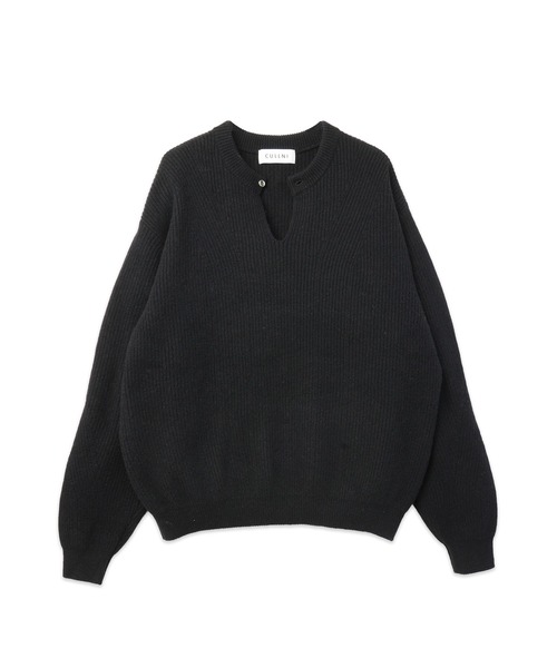 Extra Wool Minimal Skipper — вязаный пуловер с ребристой отделкой