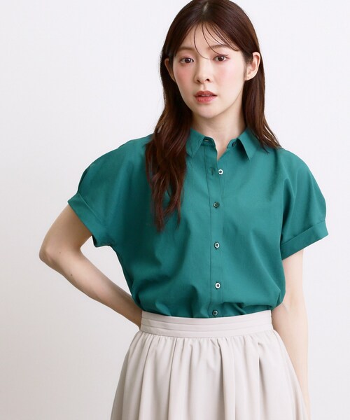 grove(グローブ)の「ドルマンシャツブラウス(シャツ/ブラウス・レディース・ダークグリーン/ブラック/ブラウン系その他・02/03/04/05)」の10枚目の写真