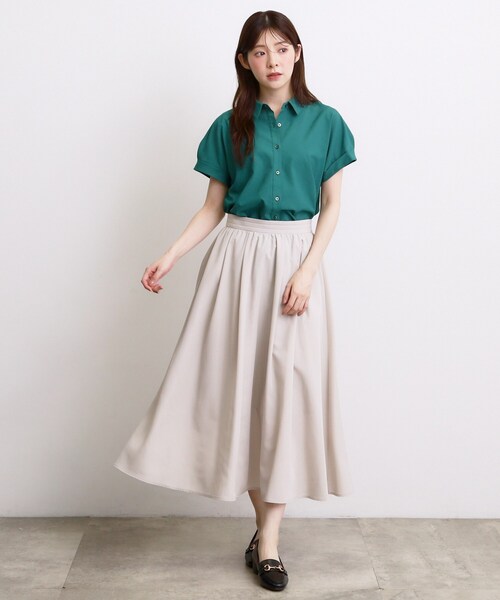 grove(グローブ)の「ドルマンシャツブラウス(シャツ/ブラウス・レディース・ダークグリーン/ブラック/ブラウン系その他・02/03/04/05)」の11枚目の写真