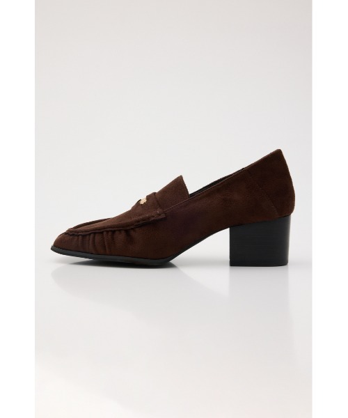 MOUSSY(マウジー)の「【26年AW新作】GATHER HEEL COIN ローファー(ローファー・レディース・ブラック/ブラウン・LARGE/MEDIUM/SMALL)」の11枚目の写真