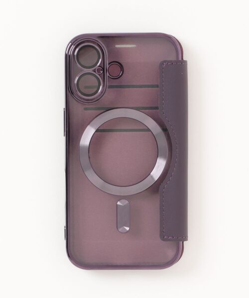 Fun & Daily（ファンアンドデイリー）の「Magsafe対応 Flap iPhone 17 Pro ProMax Cace / アイフォンケース（スマホケース/カバー・レディース・グレー/ブラウン/ブラック/パープル・iPhone 17 Pro Max/iPhone 17/iPhone 17 Pro）」の21枚目の写真