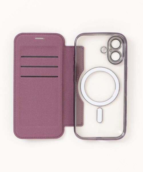 Fun & Daily（ファンアンドデイリー）の「Magsafe対応 Flap iPhone 17 Pro ProMax Cace / アイフォンケース（スマホケース/カバー・レディース・グレー/ブラウン/ブラック/パープル・iPhone 17 Pro Max/iPhone 17/iPhone 17 Pro）」の22枚目の写真