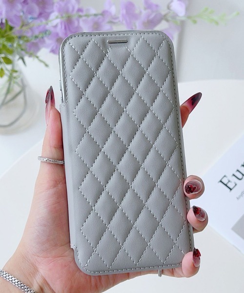 Fun & Daily（ファンアンドデイリー）の「Magsafe対応 Flap iPhone 17 Pro ProMax Cace / アイフォンケース（スマホケース/カバー・レディース・グレー/ブラウン/ブラック/パープル・iPhone 17 Pro Max/iPhone 17/iPhone 17 Pro）」の2枚目の写真