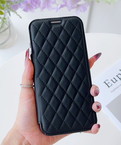 Fun & Daily（ファンアンドデイリー）の「Magsafe対応 Flap iPhone 17 Pro ProMax Cace / アイフォンケース（スマホケース/カバー・レディース・グレー/ブラウン/ブラック/パープル・iPhone 17 Pro Max/iPhone 17/iPhone 17 Pro）」の8枚目の写真