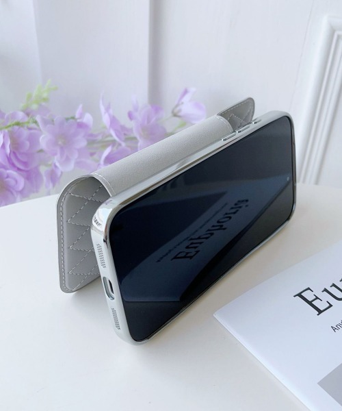Fun & Daily（ファンアンドデイリー）の「Magsafe対応 Flap iPhone 17 Pro ProMax Cace / アイフォンケース（スマホケース/カバー・レディース・グレー/ブラウン/ブラック/パープル・iPhone 17 Pro Max/iPhone 17/iPhone 17 Pro）」の14枚目の写真