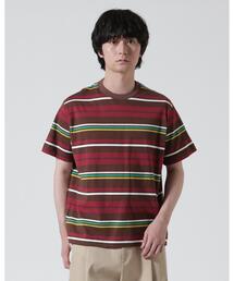 The Make Happy Studio | The Make Happy Studio/ザメイクハッピーストゥディオ/BORDER CREWNECK TEE(Tシャツ/カットソー)