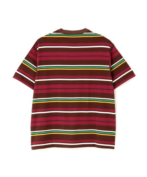 The Make Happy Studio（ザメイクハッピーストゥディオ）の「The Make Happy Studio/ザメイクハッピーストゥディオ/BORDER CREWNECK TEE（Tシャツ/カットソー・メンズ・ブラウン/ネイビー・L/XL/M）」の9枚目の写真