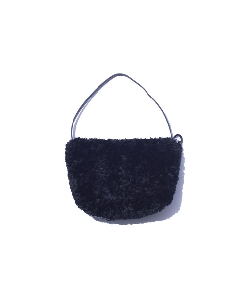 F/CE. (エフシーイー)の「F/CE. BOA SHOULDER POACH / エフシーイー ボア ショルダー ポーチ(ショルダーバッグ・レディース・ベージュ/ブラック・FREE)」の10枚目の写真