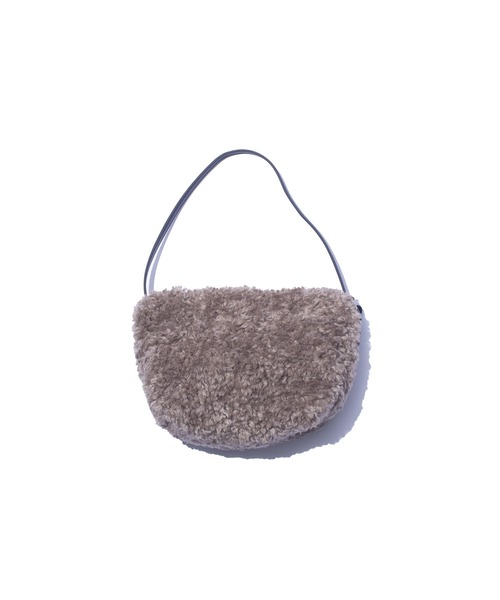 F/CE. (エフシーイー)の「F/CE. BOA SHOULDER POACH / エフシーイー ボア ショルダー ポーチ(ショルダーバッグ・レディース・ベージュ/ブラック・FREE)」の11枚目の写真