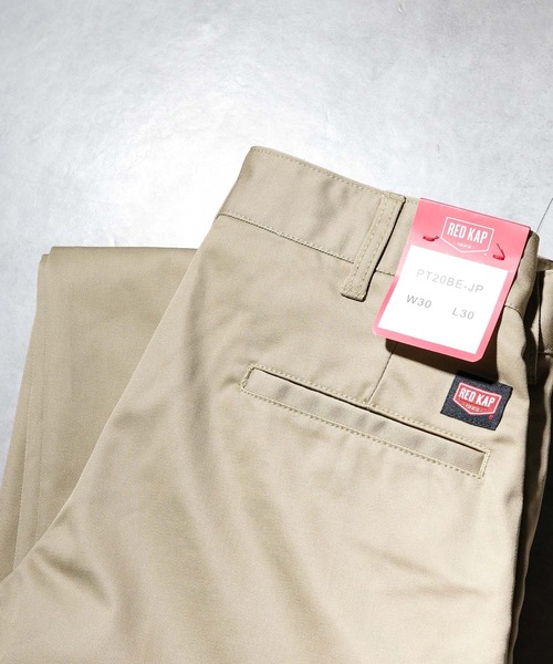 RED KAP(レッドキャップ)の「【es】【RED KAP】PT20 INDUSTRIAL WORK PANTS - インダストリアル ワークパンツ(チノパンツ・メンズ・ベージュ/ダークブラウン系/チャコールグレー/ブラック/ネイビー/オフホワイト/グリーン・6XL/5XL/X-LARGE/XX-LARGE/XXX-LARGE/SMALL/MEDIUM/X-SMALL/XXXX-LARGE/LARGE)」の5枚目の写真