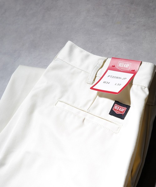RED KAP(レッドキャップ)の「【es】【RED KAP】PT20 INDUSTRIAL WORK PANTS - インダストリアル ワークパンツ(チノパンツ・メンズ・ベージュ/ダークブラウン系/チャコールグレー/ブラック/ネイビー/オフホワイト/グリーン・6XL/5XL/X-LARGE/XX-LARGE/XXX-LARGE/SMALL/MEDIUM/X-SMALL/XXXX-LARGE/LARGE)」の2枚目の写真