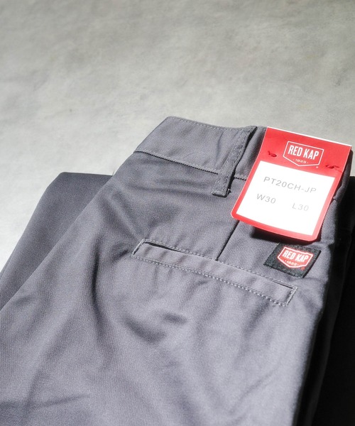 RED KAP(レッドキャップ)の「【es】【RED KAP】PT20 INDUSTRIAL WORK PANTS - インダストリアル ワークパンツ(チノパンツ・メンズ・ベージュ/ダークブラウン系/チャコールグレー/ブラック/ネイビー/オフホワイト/グリーン・6XL/5XL/X-LARGE/XX-LARGE/XXX-LARGE/SMALL/MEDIUM/X-SMALL/XXXX-LARGE/LARGE)」の1枚目の写真
